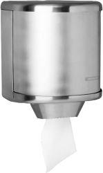 66211  993100 Dispenser Centerbox M med lås Rustfirtt stål
